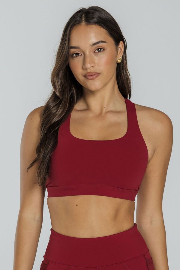 Abi and Joseph Carrera Crop, Carmine, Front View