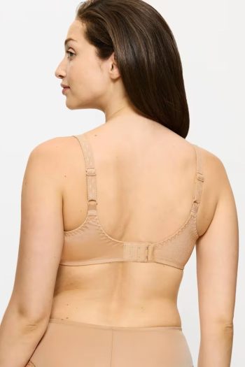 Triumph Ladyform Soft Minimiser Bra, Smooth Skin, Back View