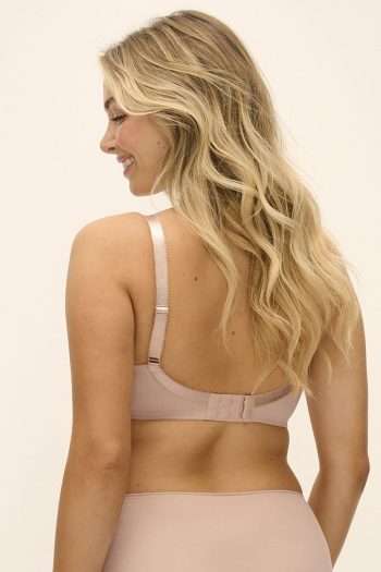 Fantasie Adelle Side Support Bra, Natural Beige, Back View