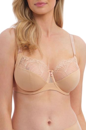 Fantasie Adelle Side Support Bra, Natural Beige, Front View