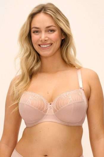 Fantasie Adelle Side Support Bra, Natural Beige, Front View