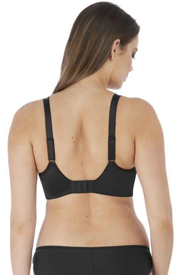 Fantasie Ana Moulded Spacer Bra, Black, Back View