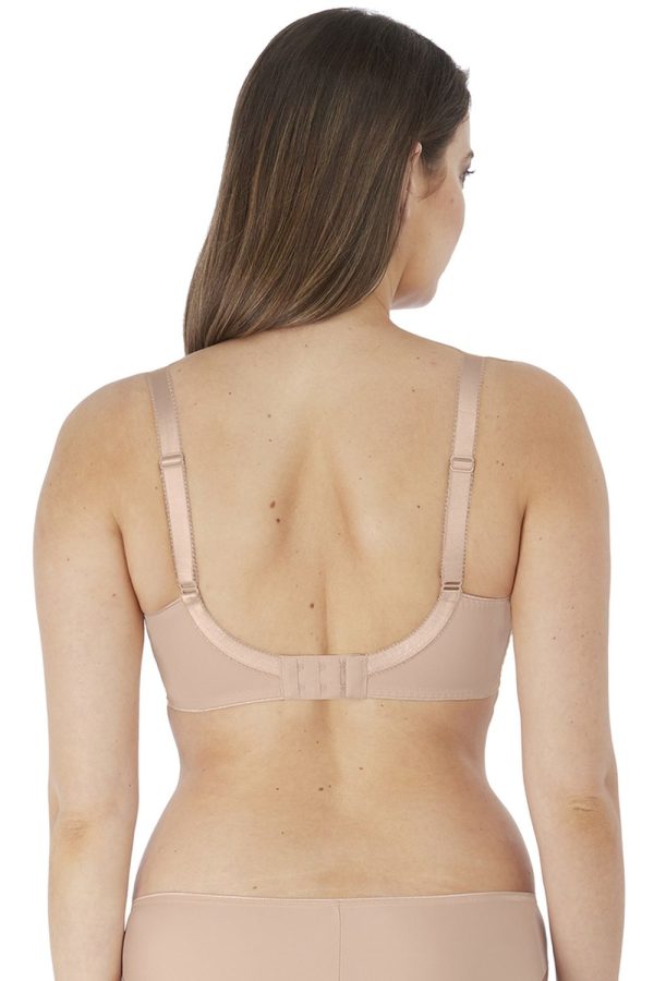 Fantasie Ana Side Support Bra, Natural Beige, Back View