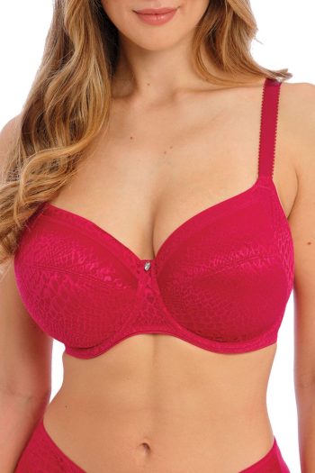 Fantasie Envisage UW Full Cup Side Support Bra, Raspberry, Front View