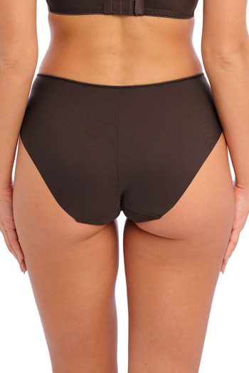 Fantasie Illusion Brief, Chocolate, Back View