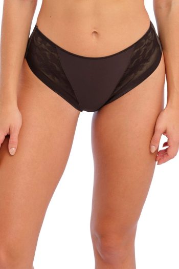 Fantasie Illusion Brief, Chocolate, Front View