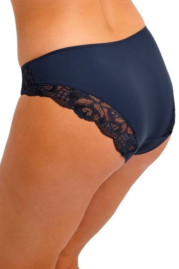 Fantasie Reflect Brief, Navy, Side View