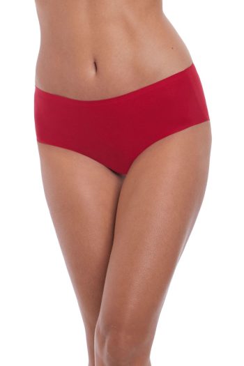 Fantasie Smoothease Invisible Stretch Brief, Red, Front View