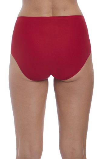 Fantasie Smoothease Invisible Stretch Full Brief, Red, Back View