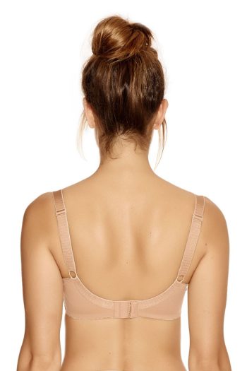 Fantasie Smoothing Seamless Balcony Bra, Nude, Back View