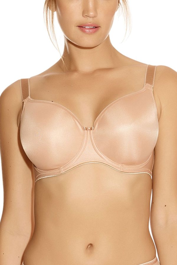 Fantasie Smoothing Seamless Balcony Bra, Nude, Front View