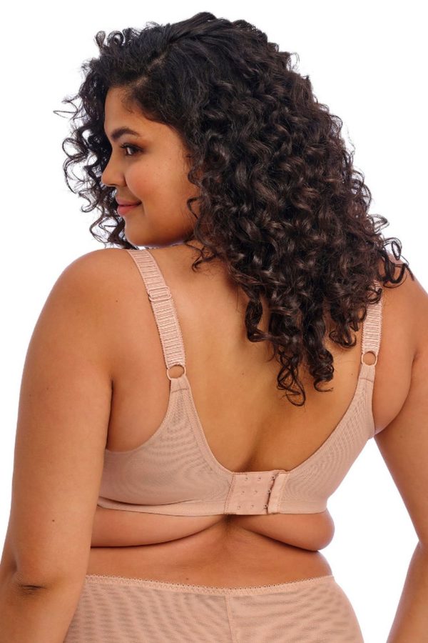 Elomi Cate Allure Bra, Sahara, Back View