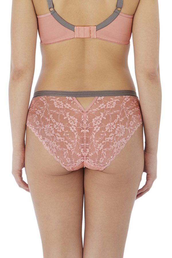 Freya Offbeat Brief, Rosehip, Back View