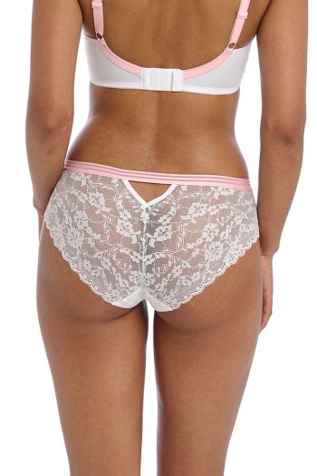 Freya Offbeat Brief, White, Back View