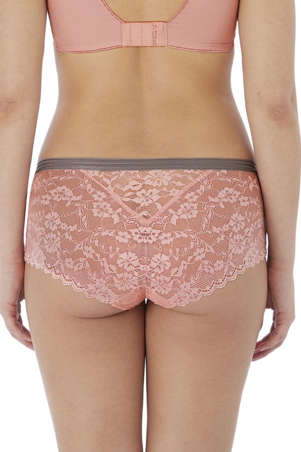 Freya Offbeat Short, Rosehip, Back View