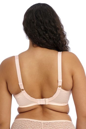 Lucie Stretch Plunge Bra, Pale Blush, Back View
