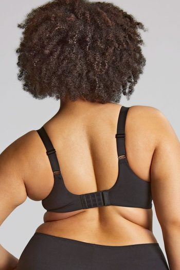Sculptresse Esme Balcony Bra, Black, Back View