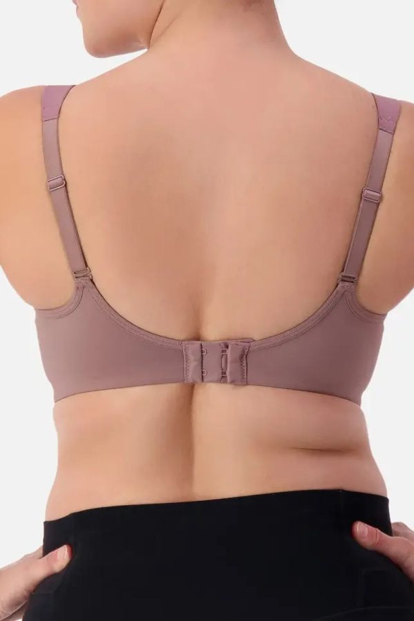 Triumph Triaction Ultra W Sports Bra, Praline, Back View