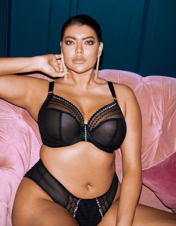 Elomi Matilda collection of bras and briefs.