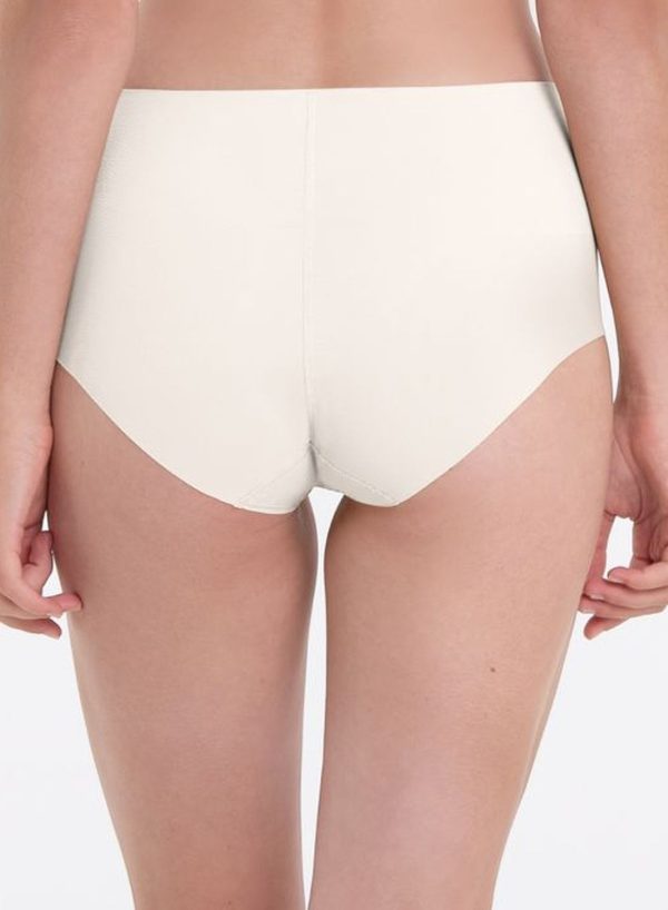 Anita Active Pocket Panty High Waist Briefs, Crystal, Back View