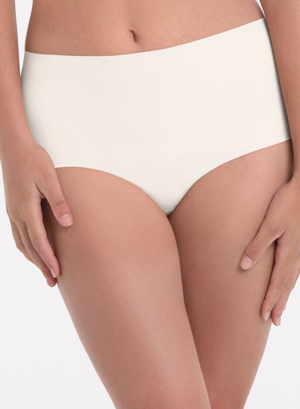Anita Active Pocket Panty High Waist Briefs, Crystal, Front View