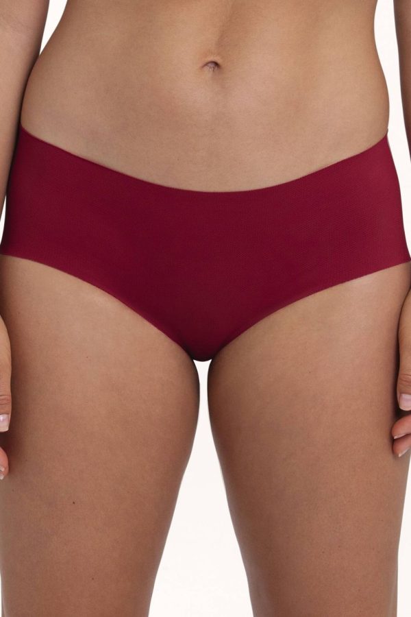 Anita Active Pocket Panty Hipster, Ruby, Front View
