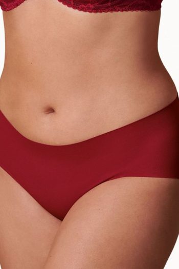 Anita Active Pocket Panty Hipster, Ruby, Side View