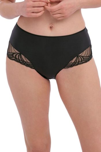 Fantasie Adelle Full Brief, Black, Front View