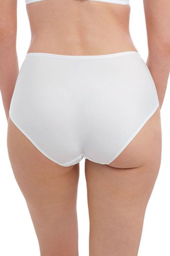 Fantasie Adelle Full Brief, White, Back View