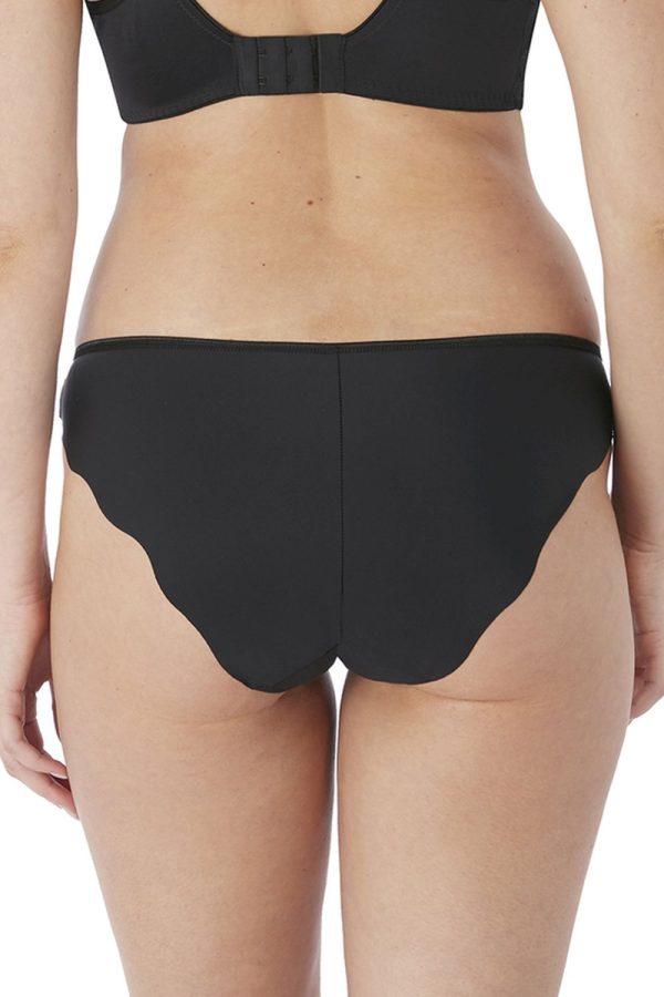 Fantasie Ana Brief, Black, Back View