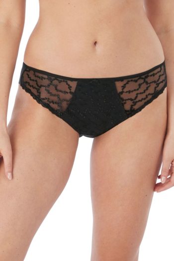 Fantasie Ana Brief, Black, Front View