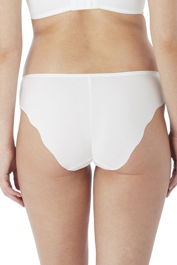 Fantasie Ana Brief, White, Back View