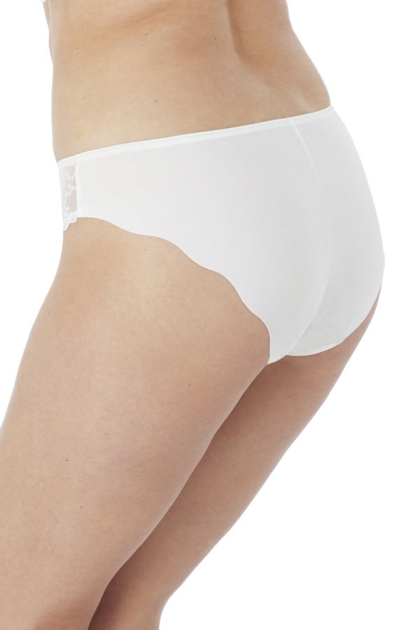 Fantasie Ana Brief, White, Side View