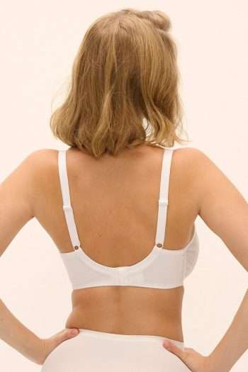 Freya Starlight D-G Cup Side Support Bra, White, Back View