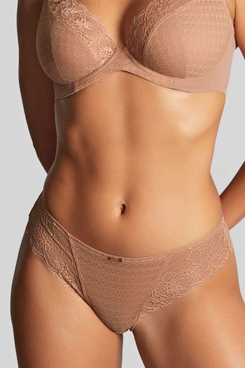 Panache Envy Brazilian Brief, Honey, Front View