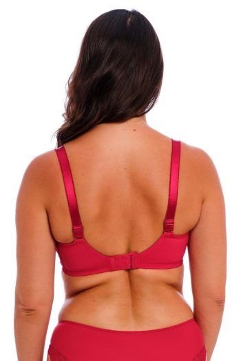 Fantasie Reflect Moulded Spacer Bra, Red, Back View
