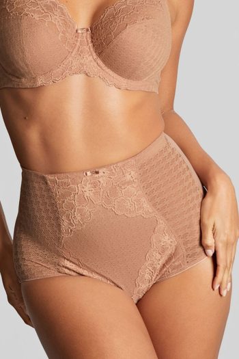 Panache Envy High Waist Brief, Honey, Front View