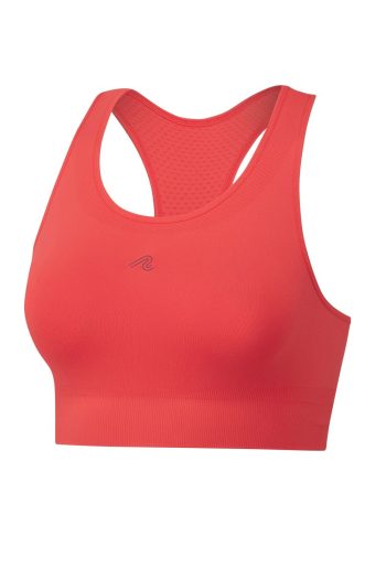 Runderwear Balance Sports Bra, Fiesta, Front View