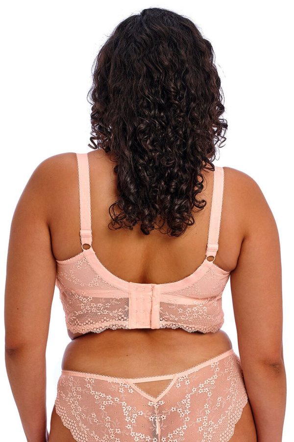 Elomi Charley Bralette, Ballet Pink, Back View