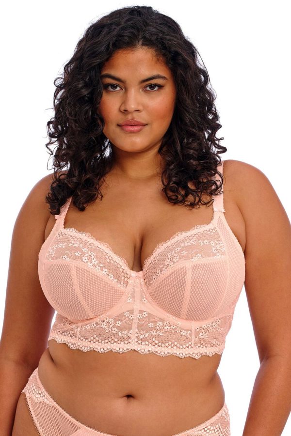 Elomi Charley Bralette, Ballet Pink, Front View