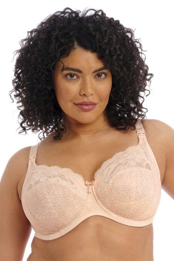 Elomi Molly Nursing Bra, Cameo Rose, Front View