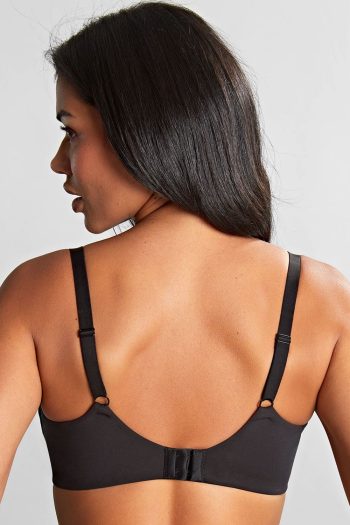 Panache Ada Nursing Bra, Black, Back View