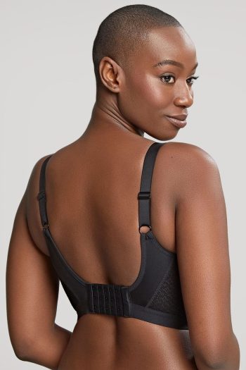 Panache Katherine Nursing Bra, Black, Back View