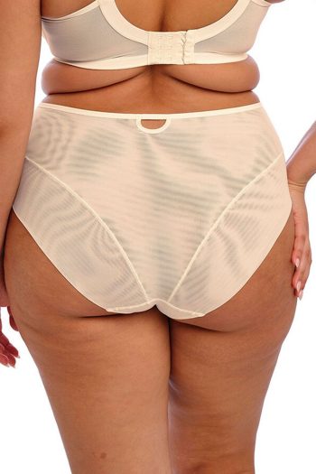 Elomi Priya Full Brief, Vanilla, Back View