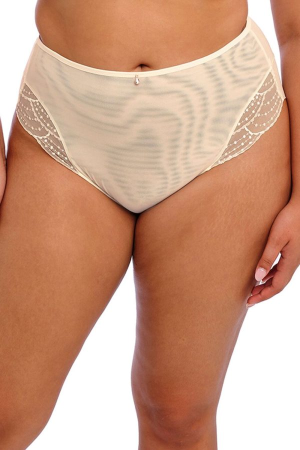 Elomi Priya Full Brief, Vanilla, Front View