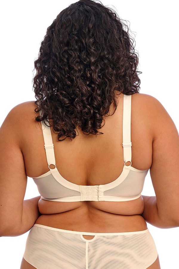Elomi_Priya Plunge Bra, Vanilla, Back View