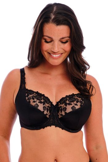 Fantasie Belle Balcony Bra, Black, Front View