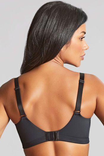 Panache Rocha Full Cup Bra, Black, Back View