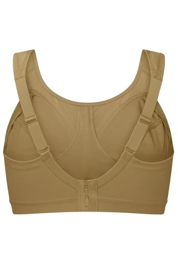 Shock Absorber Active D+ Classic Support Bra, Sand Pepper Khaki, Back View