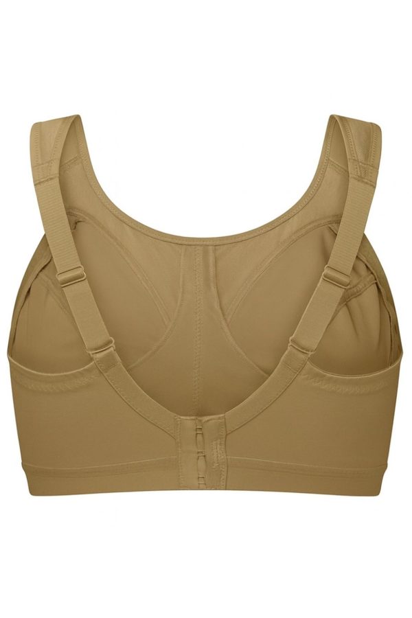 Shock Absorber Active D+ Classic Support Bra, Sand Pepper Khaki, Back View